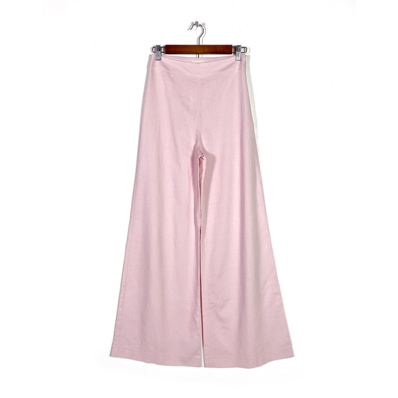 Sezane Tyler Trousers Pink - Picture 3 of 7